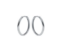 Silver Hoop Earring HO-2408